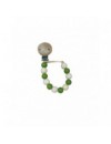 KLEIN ATELIER FOPSPEENKETTING HOUT & SILICONE GROEN