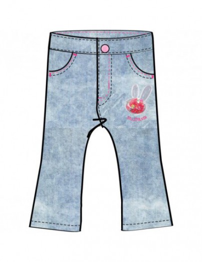 BILLIEBLUSH JEANSBROEK KONIJN