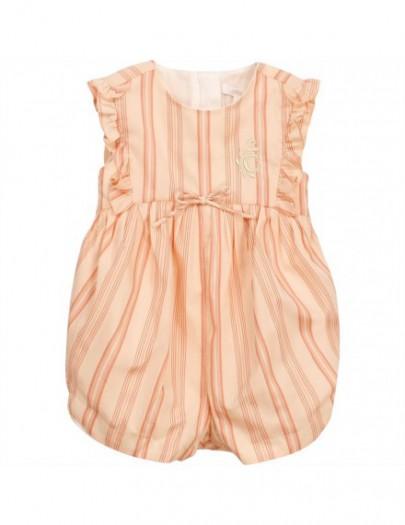 CHLOE PLAYSUIT ROZE GESTREEPT