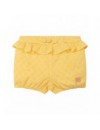 CARREMENT BEAU SHORT BRODERIE GEEL