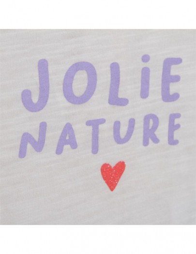 CARREMENT BEAU T-SHIRT ROZE JOLIE NATURE