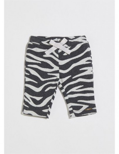 LIU JO LEGGING ZEBRA GRIJS