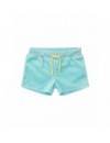 NATINI SHORT RUFFLE TURQUOISE