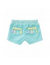 NATINI SHORT RUFFLE TURQUOISE