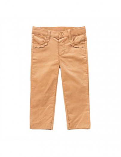 NATINI BROEK FLUWEEL CAMEL