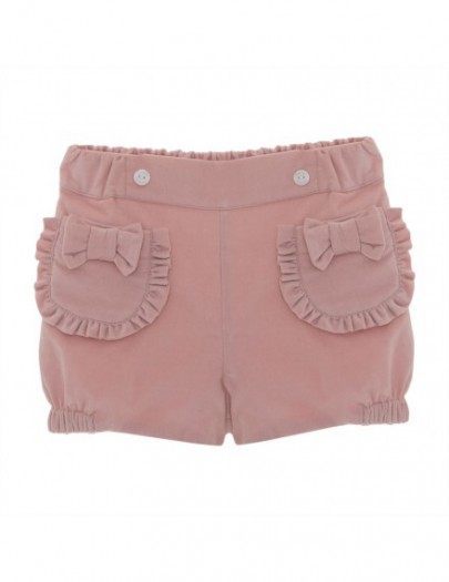 PATACHOU SHORT MET STRIKKEN ROZE