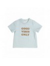 GYMP T-SHIRT GESTREEPT GOOD VIBES ONLY