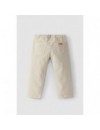 LARANJINHA BROEK VELOURS BEIGE