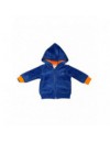 NATINI HOODIE ZIPPER BLAUW ORANJE