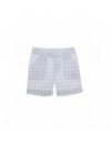 PATACHOU SHORT WIT/ LICHTBLAUW GERUIT