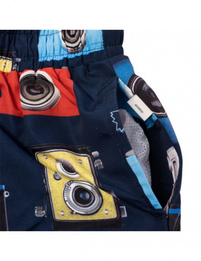 PAUL SMITH ZWEMSHORT FOTOTOESTEL BLAUW