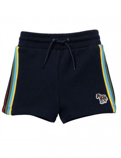 PAUL SMITH SHORT NAVY/ MULTICOLOR ZEBRA