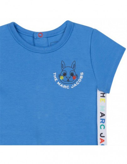 THE MARC JACOBS ROMPER KORT BLAUW