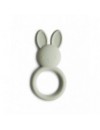 MUSHIE TEETHER BUNNY-SAGE