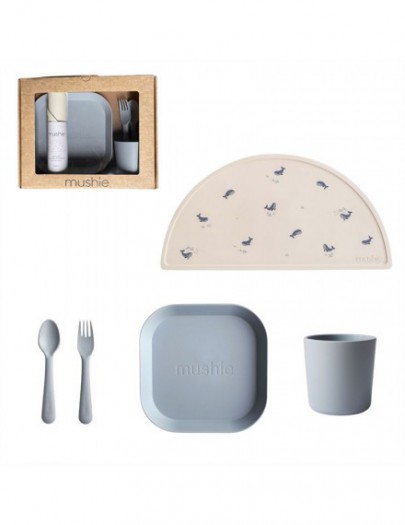 MUSHIE GIFTBOX DINNERWARE SQUARE CLOUD