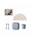 MUSHIE GIFTBOX DINNERWARE SQUARE CLOUD