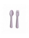 MUSHIE FORK EN SPOON LILAC