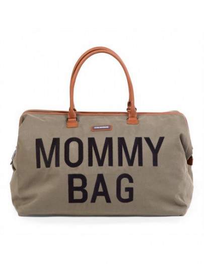 CHILDHOME MOMMY BAG GROOT CANVAS KAKI