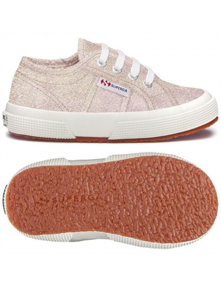 SUPERGA SNEAKER VETERS GLITTER