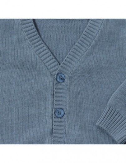 DR. KID CARDIGAN BLAUW