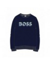 BOSS SWEATER DONKERBLAUW