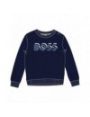 BOSS SWEATER DONKERBLAUW