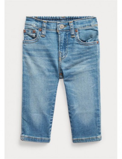 RALPH LAUREN JEANSBROEK STRETCH DENIM WASH