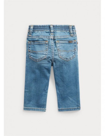 RALPH LAUREN JEANSBROEK STRETCH DENIM WASH