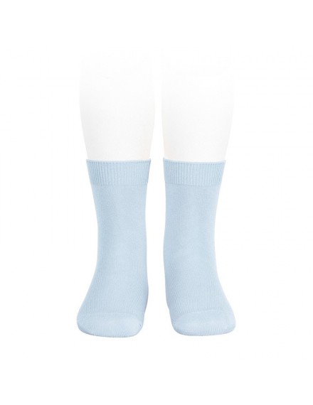 *KORTE SOKKEN BABY BLUE