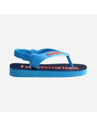 HAVAIANAS BABY LOGO TURQUOISE