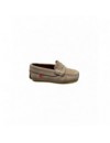 ELI MOCCASIN VELOURS BEIGE