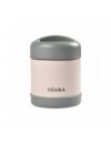 *BEABA THERMO PORTION INOX 300ML DARK MIST/LIGHT PINK