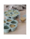 BEABA MULTIPORTIONS SILICONE 6X90ML GROEN