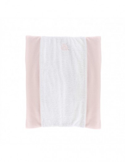 THEOPHILE EN PATACHOU COTTON PINK WASKUSSEN - BADSTOF + GEWAFELD