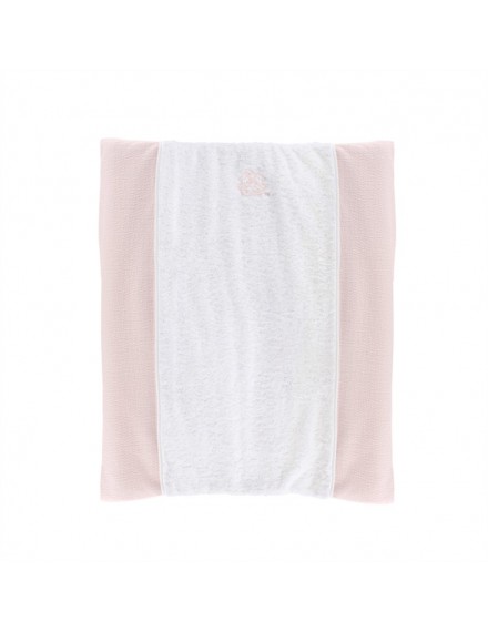 THEOPHILE EN PATACHOU COTTON PINK WASKUSSEN - BADSTOF + GEWAFELD