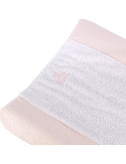 THEOPHILE EN PATACHOU COTTON PINK WASKUSSEN - BADSTOF + GEWAFELD