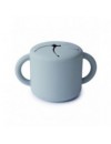 MUSHIE SNACK CUP POWDER BLUE