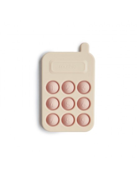 MUSHIE PRESS TOY CELLPHONE - BLUSH