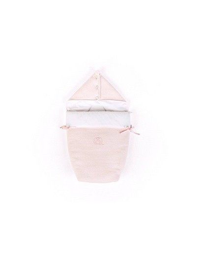 THEOPHILE EN PATACHOU COTTON PINK VOETENZAK 3-PUNTS FIXATIE