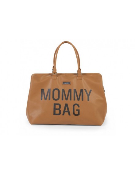 CHILDHOME MOMMY BAG LEATHER LOOK BROWN