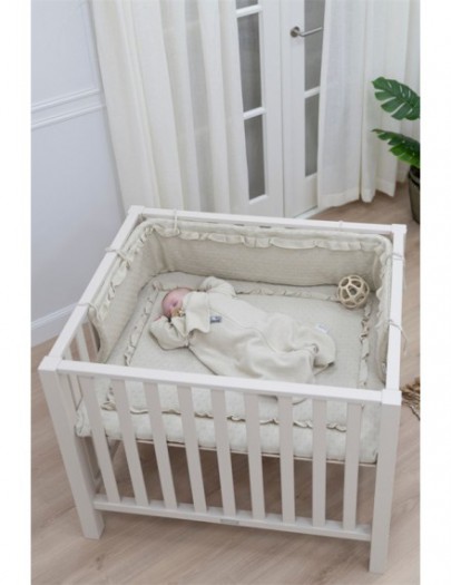 BABY'S ONLY MOOD BED/BOXBUMPER WARM LINNEN