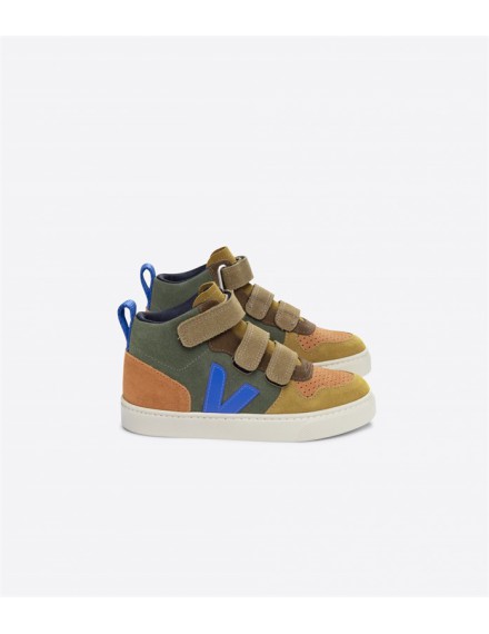 VEJA SNEAKER V-10 MID SUEDE MULTICO MUD PAROS