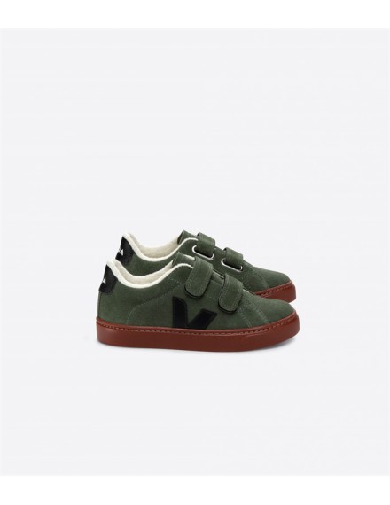 VEJA SNEAKER SUEDE GROEN