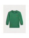 RALPH LAUREN T-SHIRT MET LANGE MOUWEN GROEN