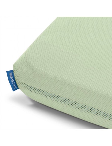 AEROSLEEP FITTED SHEET 60X120CM OLIVE