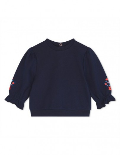 CARREMENT BEAU SWEATER DONKERBLAUW