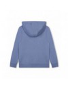 BOSS SWEATER MET KAP BLAUW