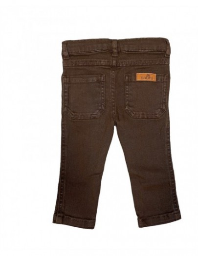 NATINI JEANS DARK BROWN