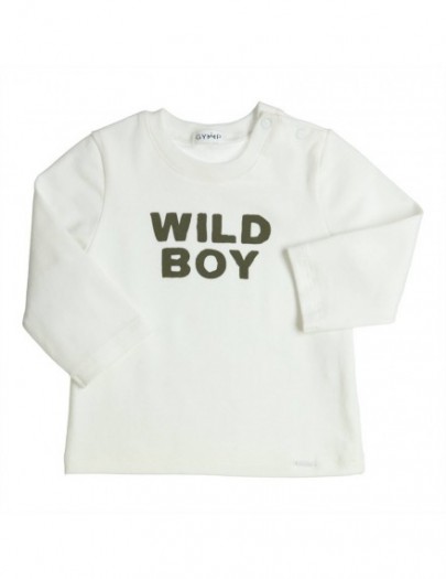 GYMP T-SHIRT WIT WILD BOY