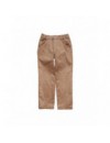 GYMP BROEK IN RIBFLUWEEL COGNAC